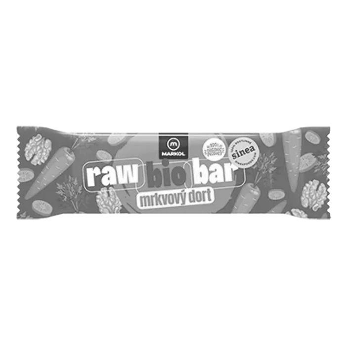 Markol Raw Tyčinka mrkvový dort 40 g BIO