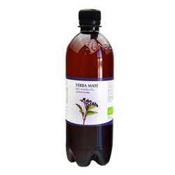 Stevikom Kombucha Yerba Maté s příchutí Bezinka 500 ml