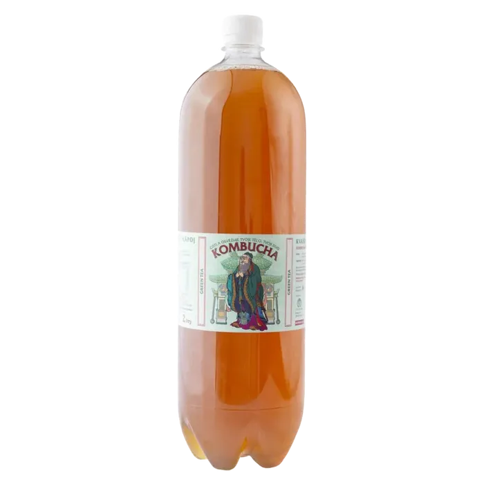 Stevikom Kombucha zelená 2 l