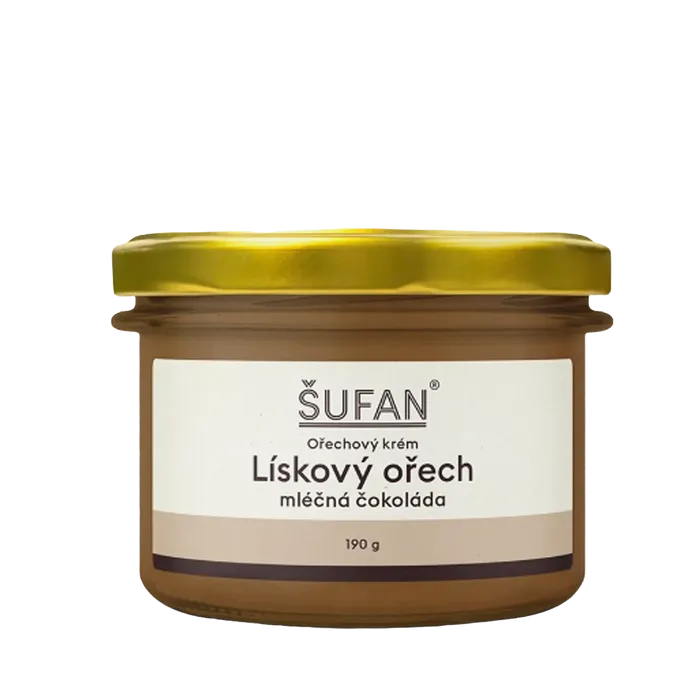 Šufan Krém Lískový ořech s mléčnou čokoládou 190 g
