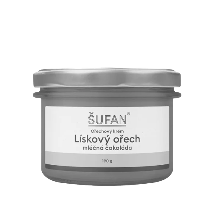 Šufan Krém Lískový ořech s mléčnou čokoládou 190 g