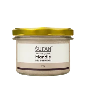 Šufan Krém Mandle s bílou čokoládou 190 g