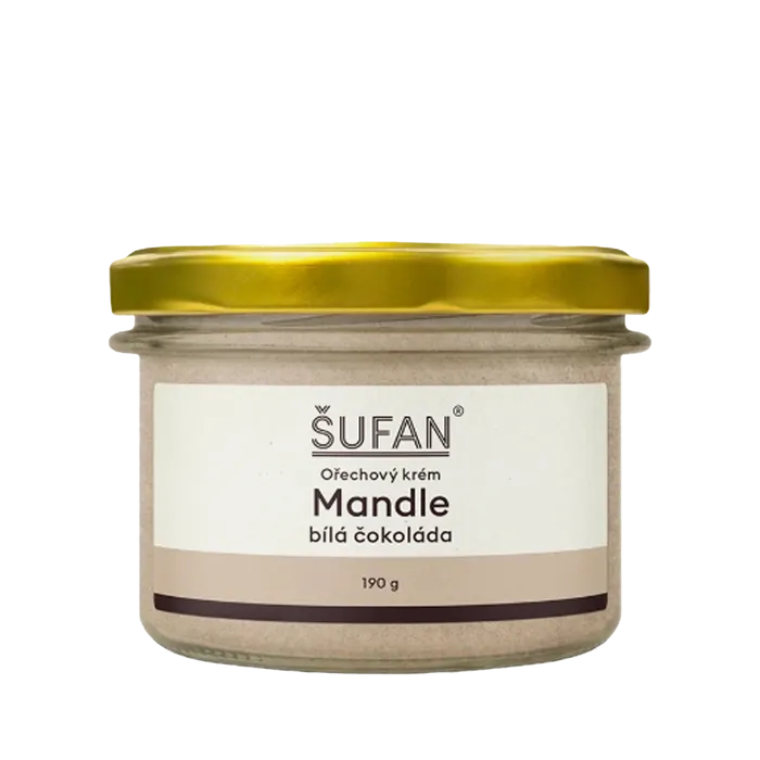 Šufan Krém Mandle s bílou čokoládou 190 g