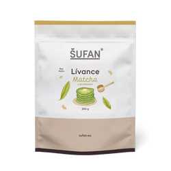Šufan Lívance matcha s proteinem 250 g