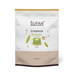 Šufan Lívance matcha s proteinem 250 g