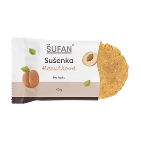 Šufan Sušenka meruňková 40g