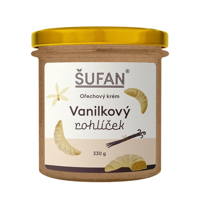 Šufan Vanilkový rohlíček 330 g