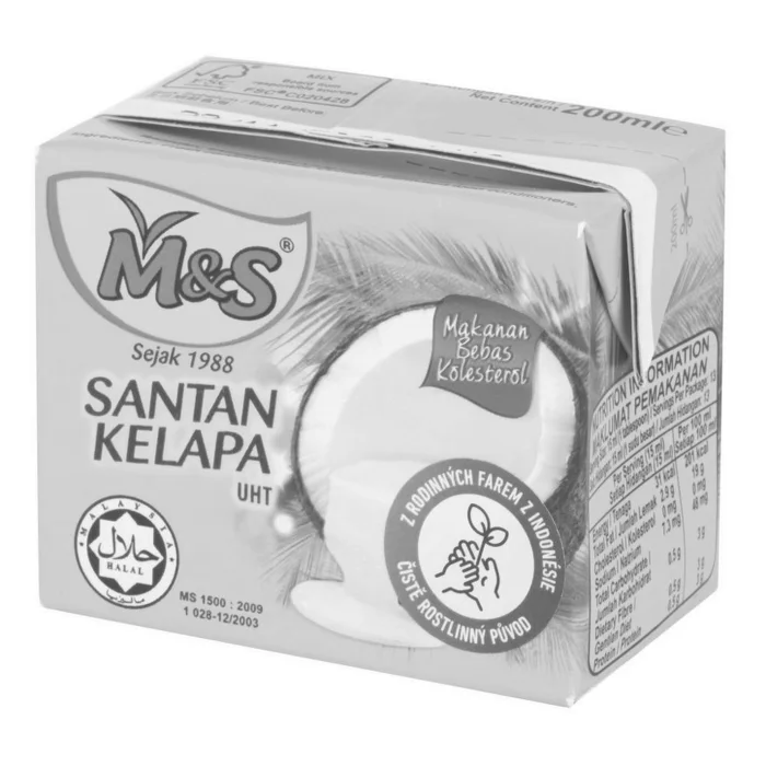 M&S Kokosová alternativa smetany 21 % tuku 200ml