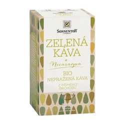 Sonnentor Zelená káva nepražená 18x3 g BIO