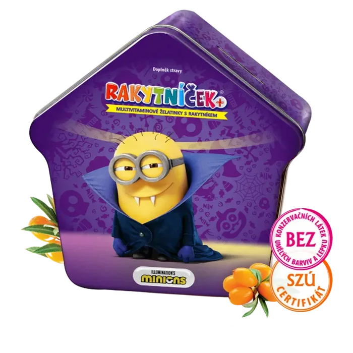 Terezia Rakytníček želatinky - Mimoni 50ks