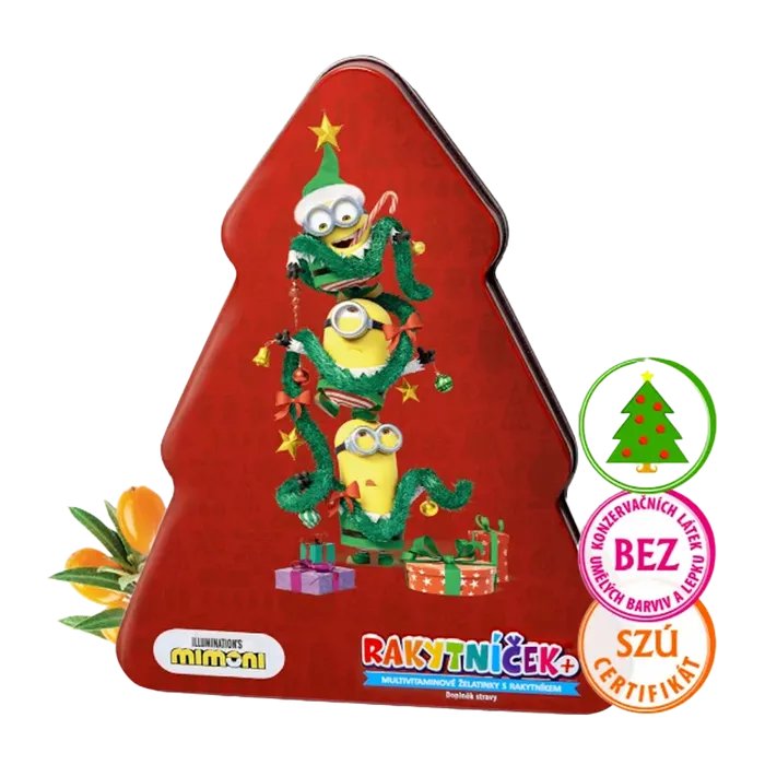 Terezia Rakytníček želatinky - Mimoni stromeček 50ks