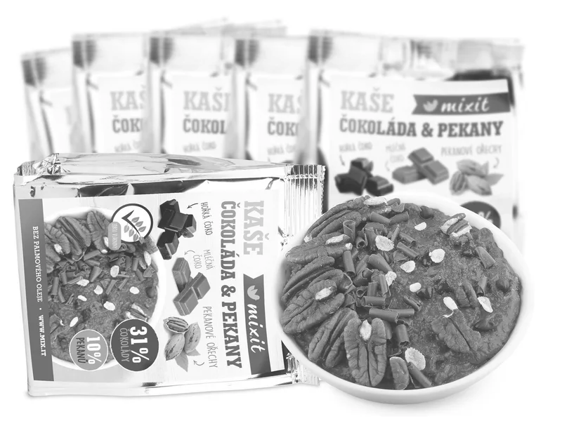 Mixit Čokoládová kaše s pekany do kapsy 60 g