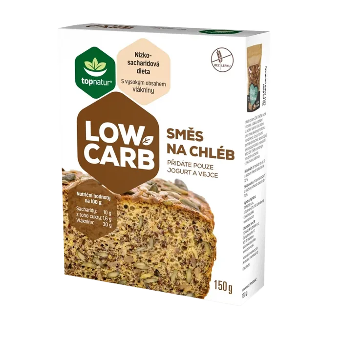 Topnatur Směs na chléb Low Carb 150 g