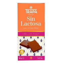 Trapa Čokoláda mléčná bez laktózy 90g