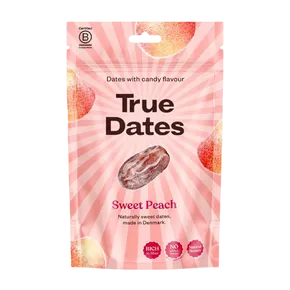 True Dates Datle s příchutí broskve 100 g