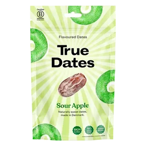 True Dates Datle s příchutí kyselé jablko 100 g