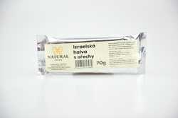 Natural Jihlava Chalva izraelská s ořechy 70g