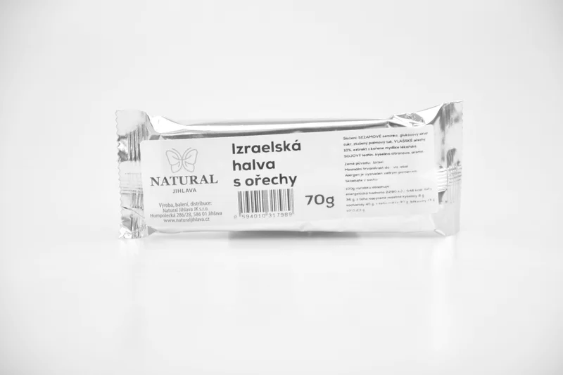Izraelská halva s ořechy 70g