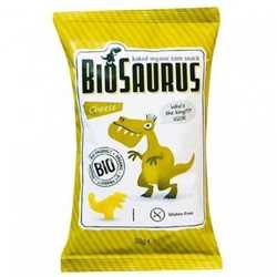 Biosaurus Kukuřičné křupky se sýrem 50 g BIO