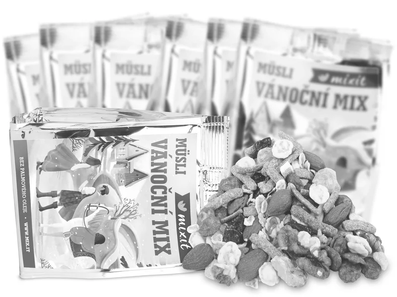 Mixit Müsli Vánoční mix do kapsy 60 g