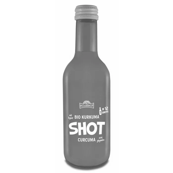 Holderhof Shot kurkumový se zázvorem 250 ml BIO