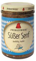 Zwergenwiese Hořčice sladká bavorská 160ml BIO