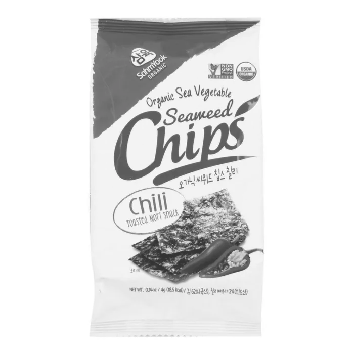 Sahm Yook Mořské řasy Nori pražené s příchutí chilli 4g