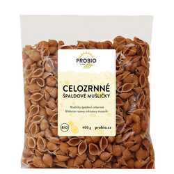 PROBIO Těstoviny Špaldové celozrnné mušličky 400 g BIO