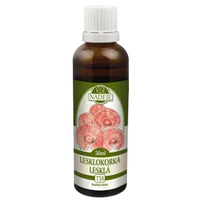 Naděje Tinktura z byliny Lesklokorka lesklá (reishi) 50ml