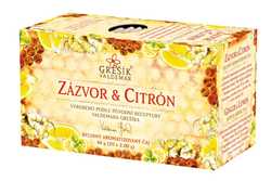 Valdemar Grešík Bylinný čaj Zázvor a citron