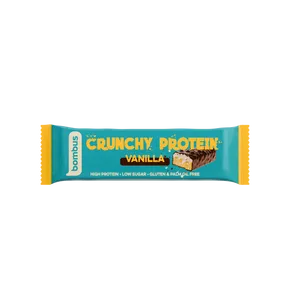 Bombus Crunchy Protein Vanilla tyčinka s vanilkovou příchutí 50 g