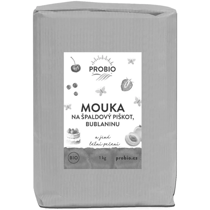 PROBIO Mouka na špaldový piškot, bublaninu a jiné letní pečení 1 kg Bio