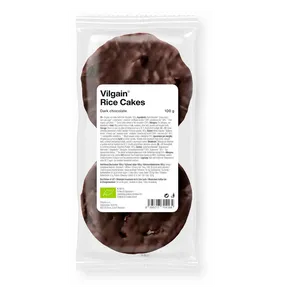 Vilgain Chlebíčky rýžové BIO hořká čokoláda 100g