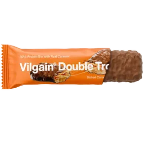 Vilgain Double Trouble Protein Bar arašídy se slaným karamelem 55g