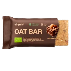 Vilgain Oat Bar BIO mandle a čokoláda 50g