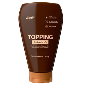 Vilgain Prebiotic Topping čokoláda 300g