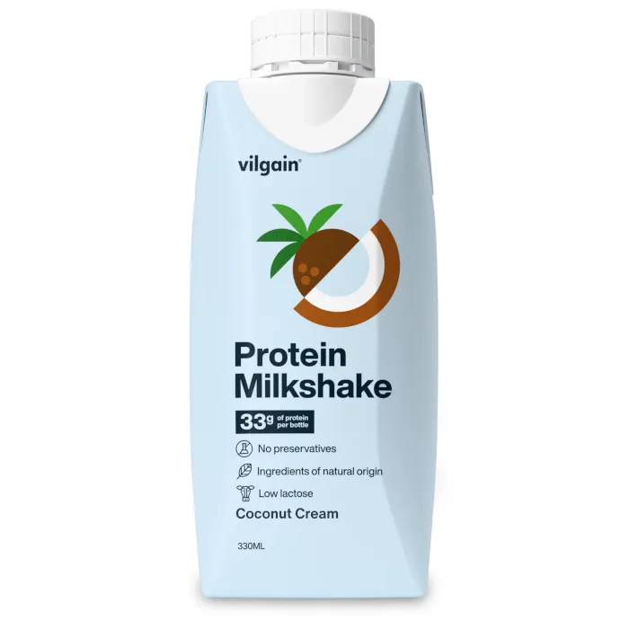 Vilgain Protein Milkshake kokos 330 ml