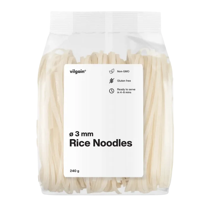 Vilgain Rýžové nudle 3 mm 240 g