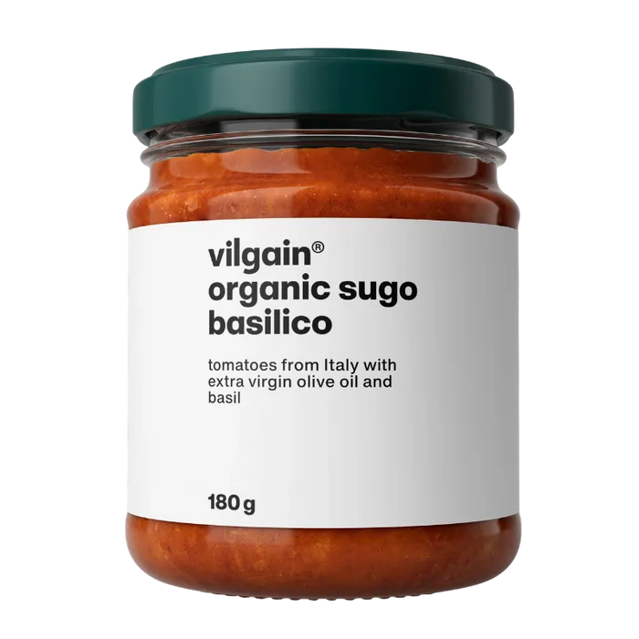 Vilgain Vegan sugo s bazalkou BIO 180 g