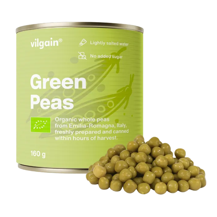 Vilgain Zelený hrášek 160 g BIO