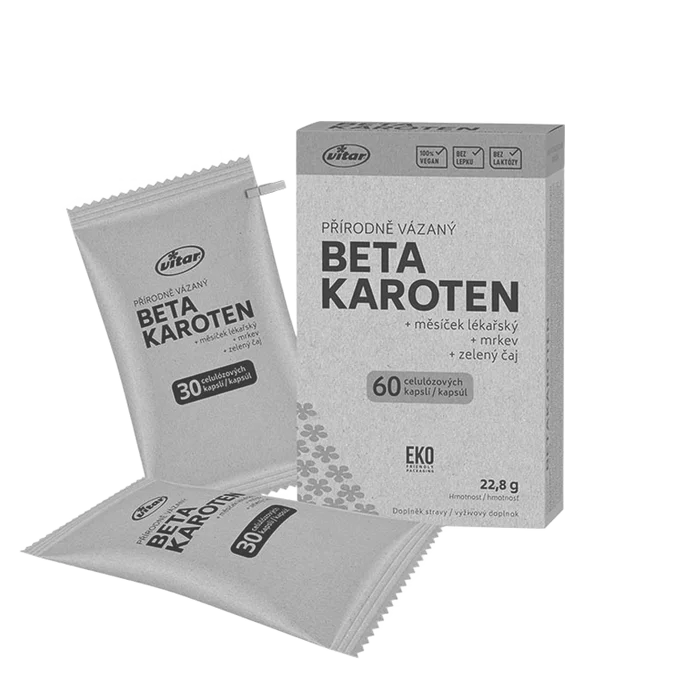 Vitar Betakaroten EKO 60 kapslí