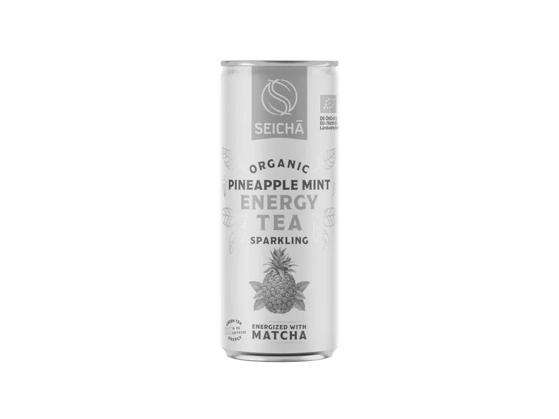 Seicha Matcha Energy Tea ananas máta 250 ml BIO