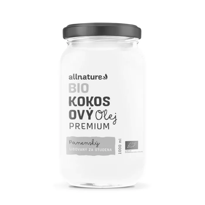 Allnature Kokosový olej panenský 1000 ml BIO