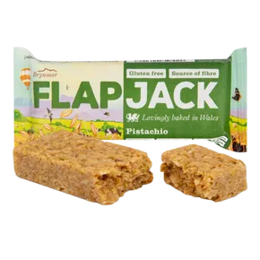 Wholebake Flapjack pistácie ovesná tyčinka 80 g BLP