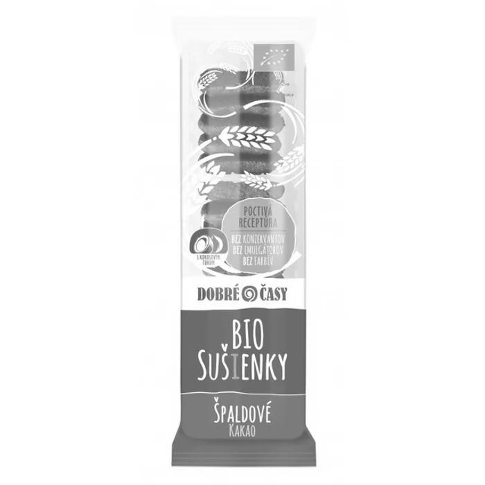 Dobré časy Sušenky špaldové kakaové 100g BIO