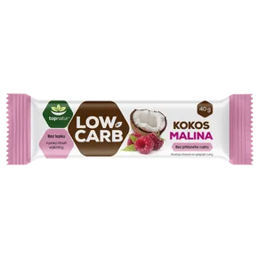Topnatur Low Carb Tyčinka kokos a malina 40 g