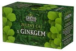 Valdemar Grešík Zelený čaj s ginkgen