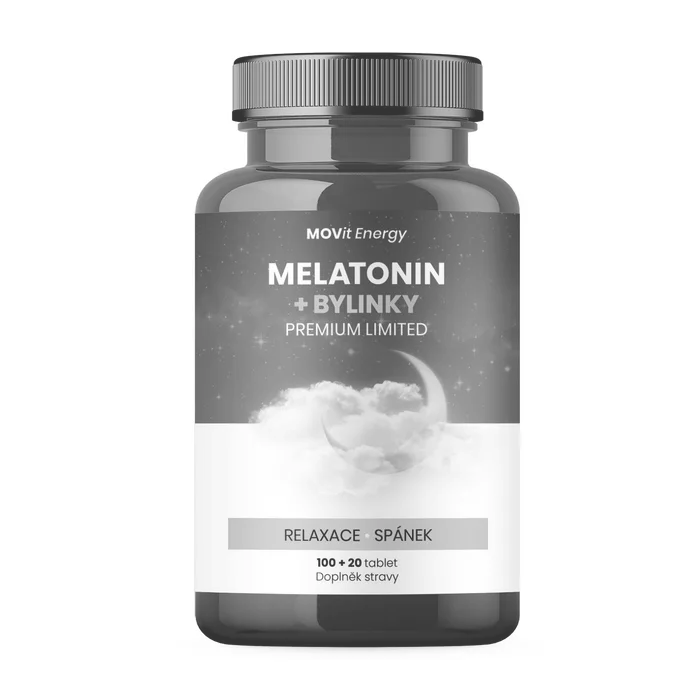 MOVit Melatonin + Bylinky Premium Limited 100+20 tablet