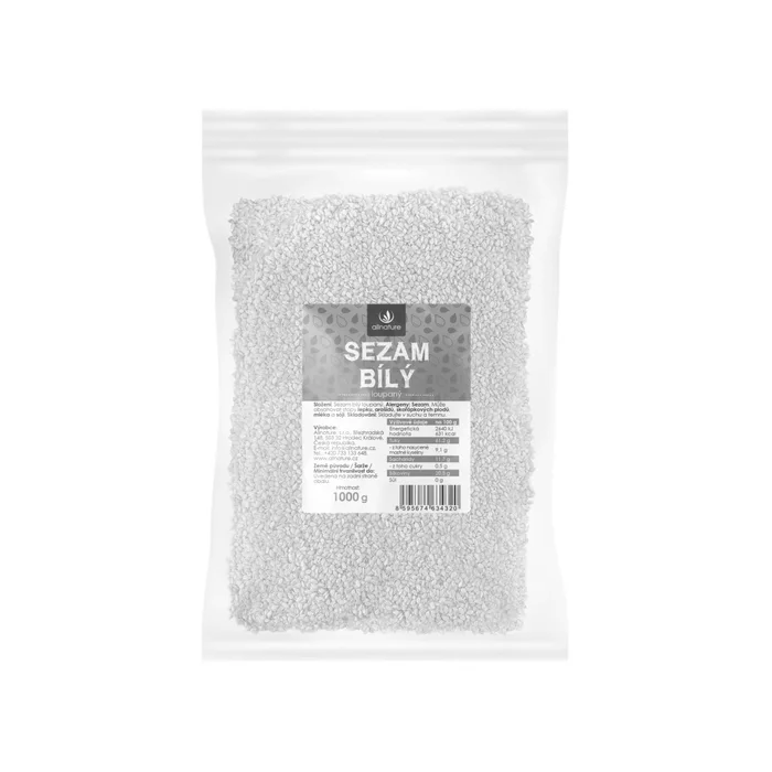 Allnature Sezam loupaný 1000g