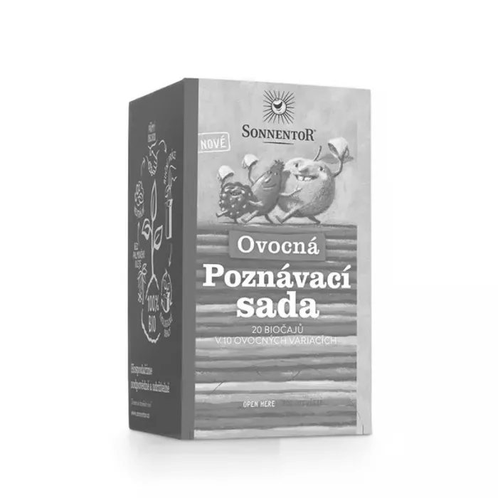 Sonnentor Čajová poznávací sada Ovocná 49,4 g BIO